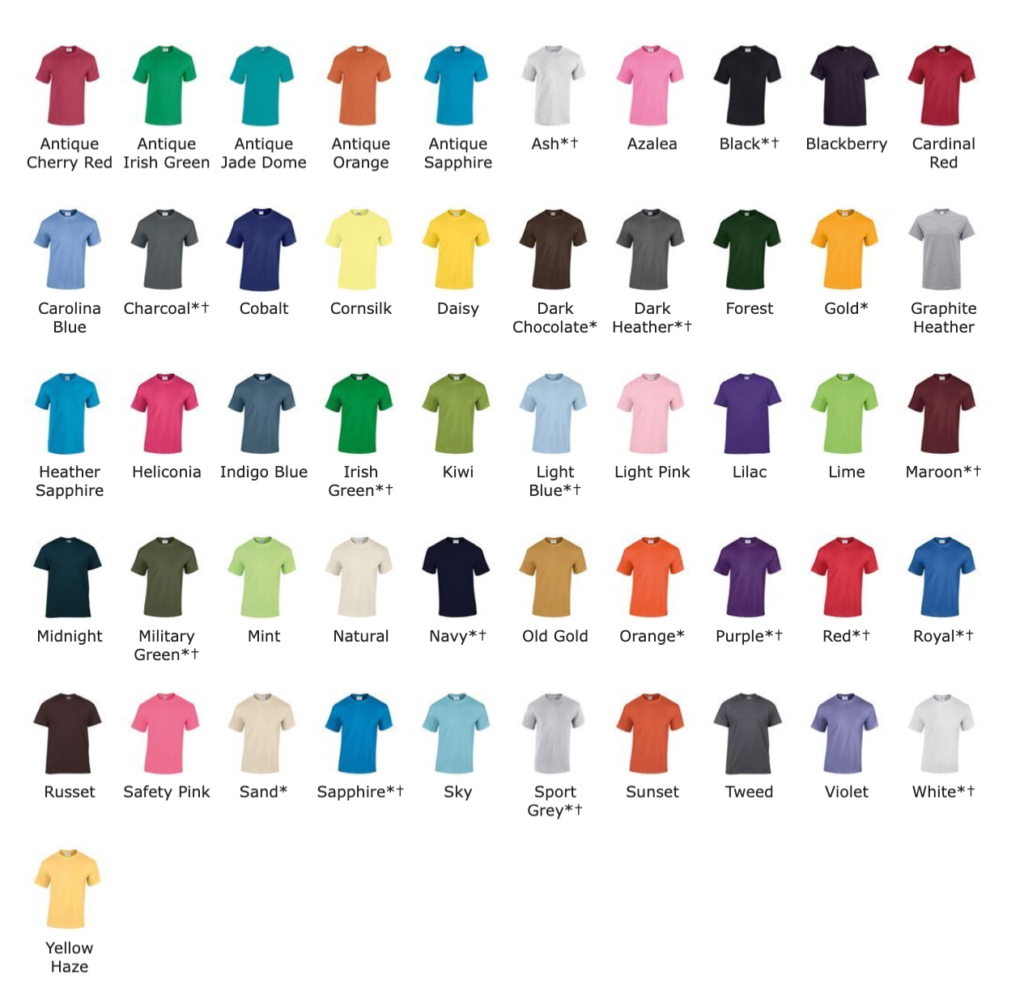 50 colours