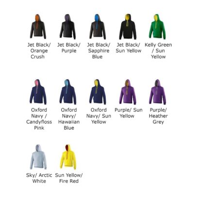 Contrast Hoodie Colours 3