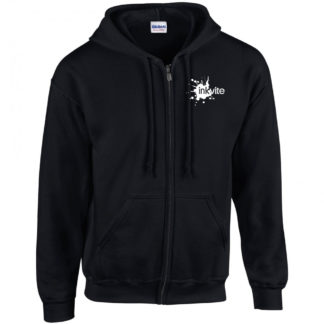 personalised zipped hoodie