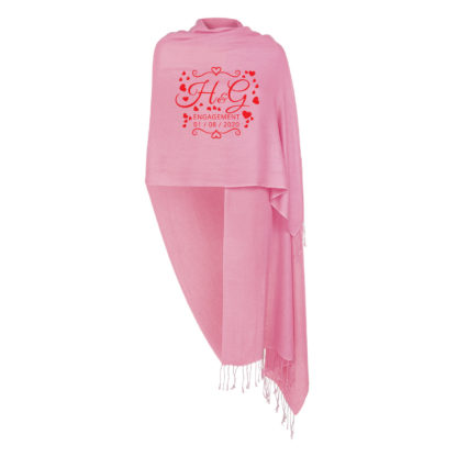 personalised pashmina