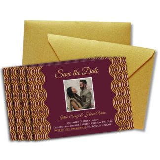 persoanlised save the dates