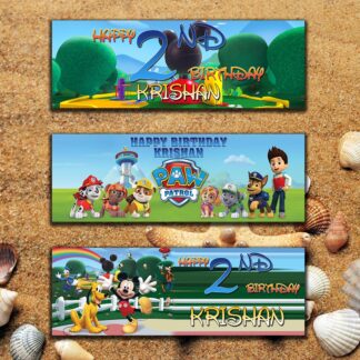 kids personalised banners
